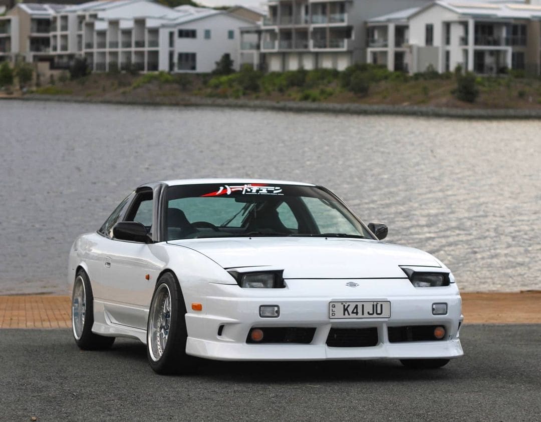 Lowered 1990 Nissan 180sx