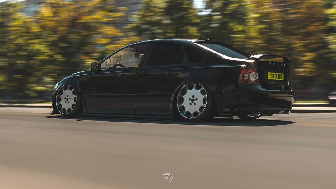 Bagged 2005 Volvo S40