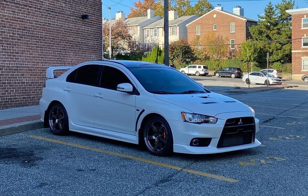 Lowered 2015 Mitsubishi Evo Final Edition