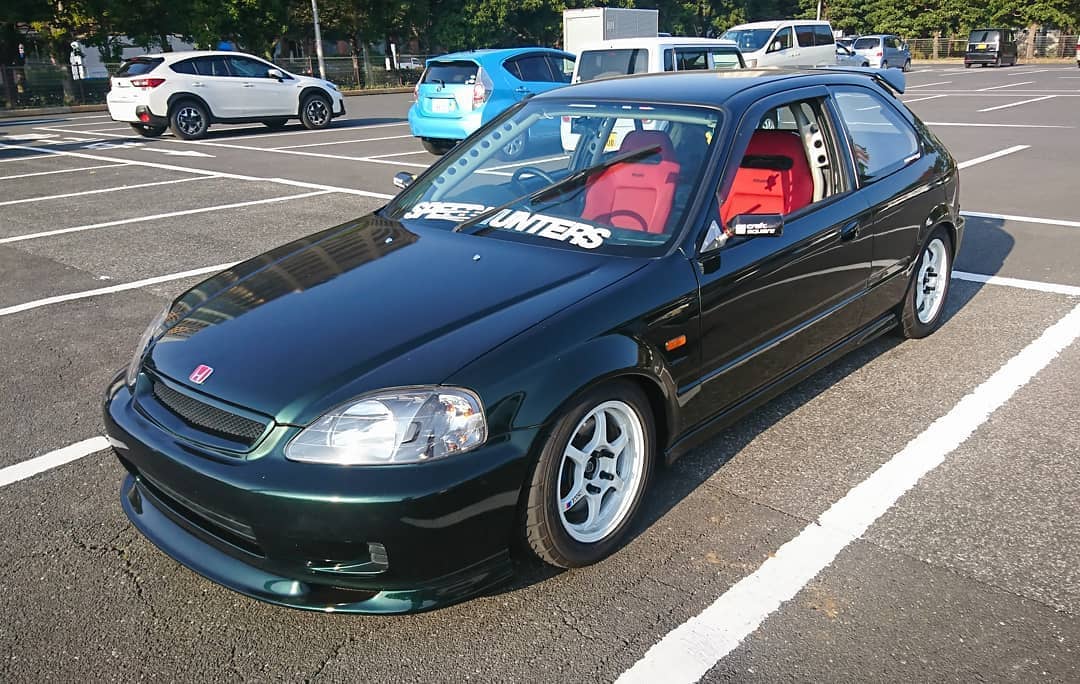 1999 JDM Honda Civic Type R With Rims