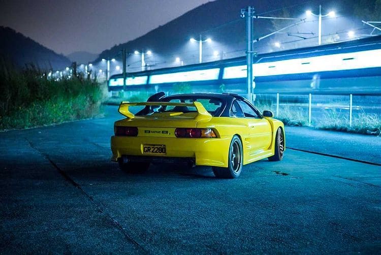 Modified Toyota MR2 