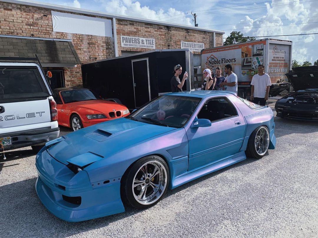 Modded 1988 Mazda RX7 FC