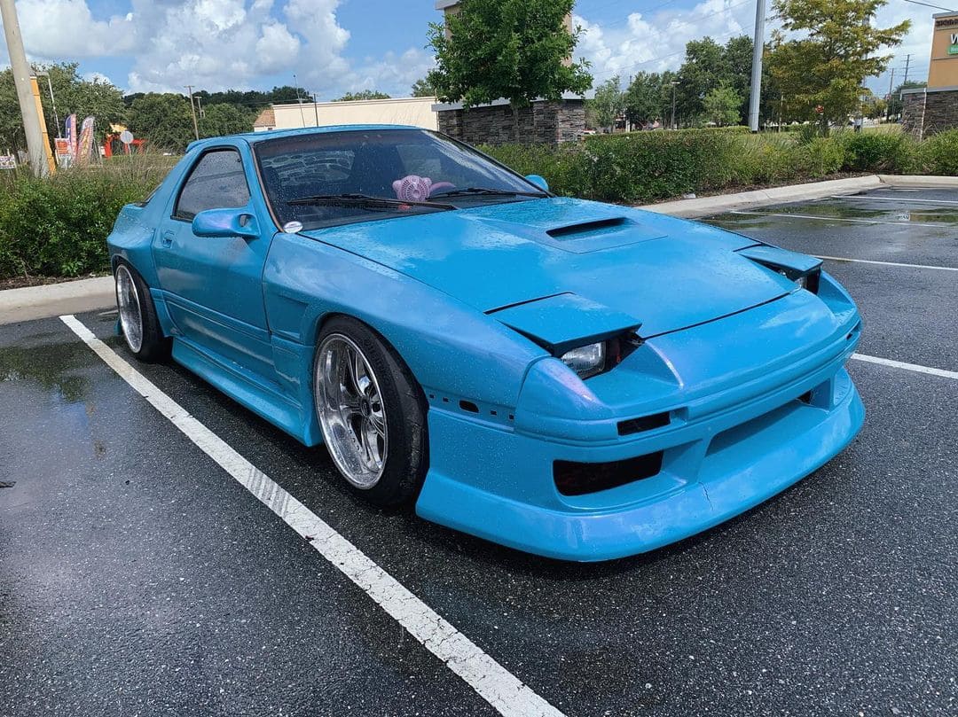 1988 Mazda RX7 FC With Rims