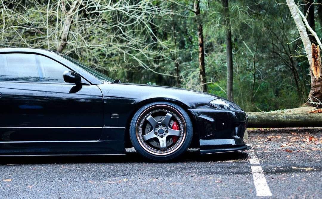 Nissan Silvia With Rims