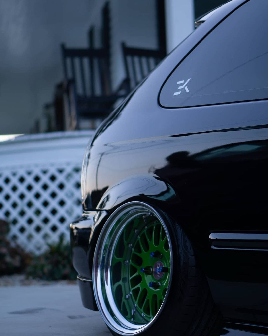 1998 Honda Civic Hatchback On Air suspension 