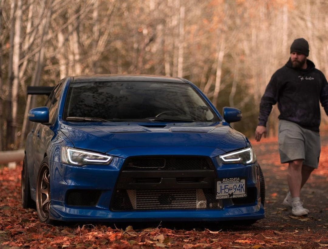 Front lip 2015 Mitsubishi Evolution