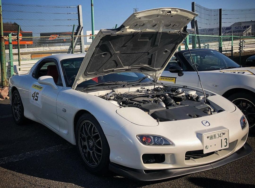 2002 Rx7 FD3S Engine bay