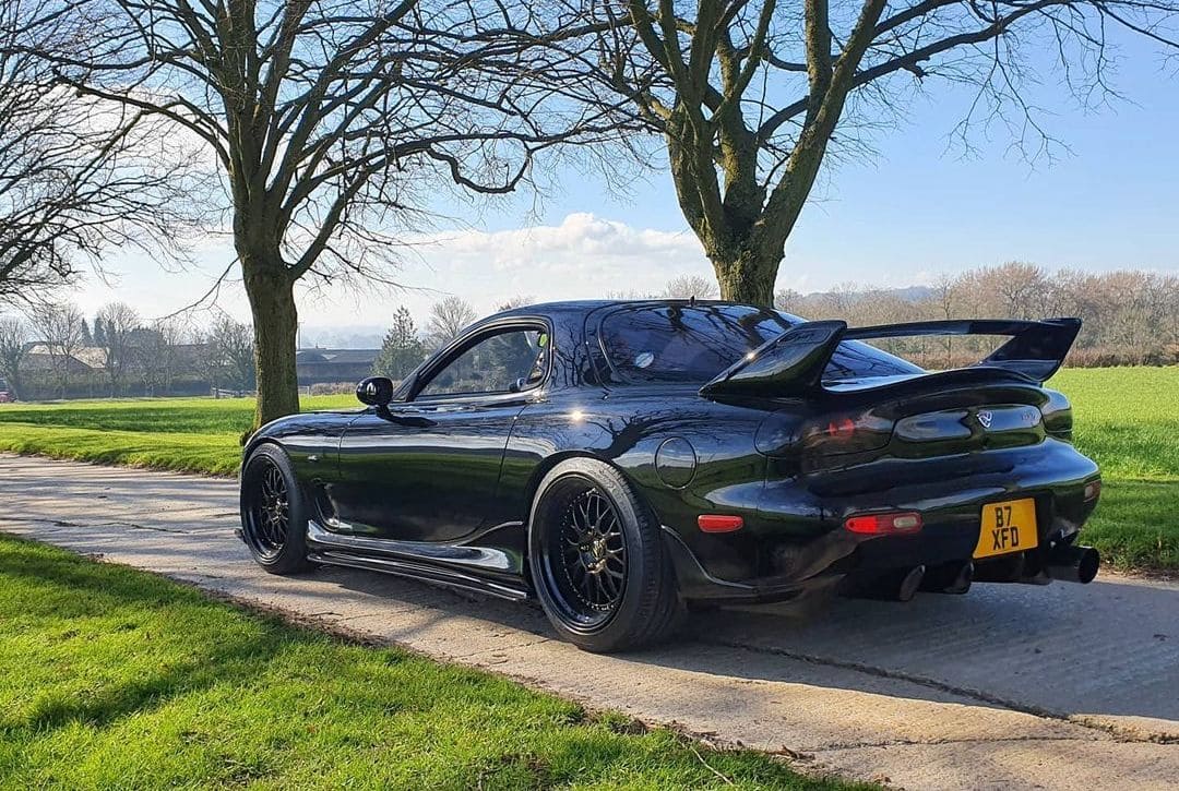 1992 Mazda RX7 Rear End