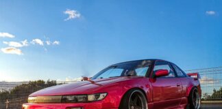 Mat Blackwell’s Pink 1992 Nissan Silvia S13