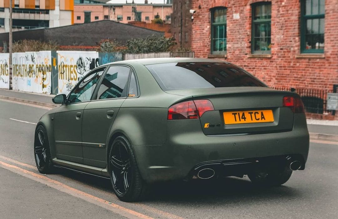 Audi RS4 Rear End