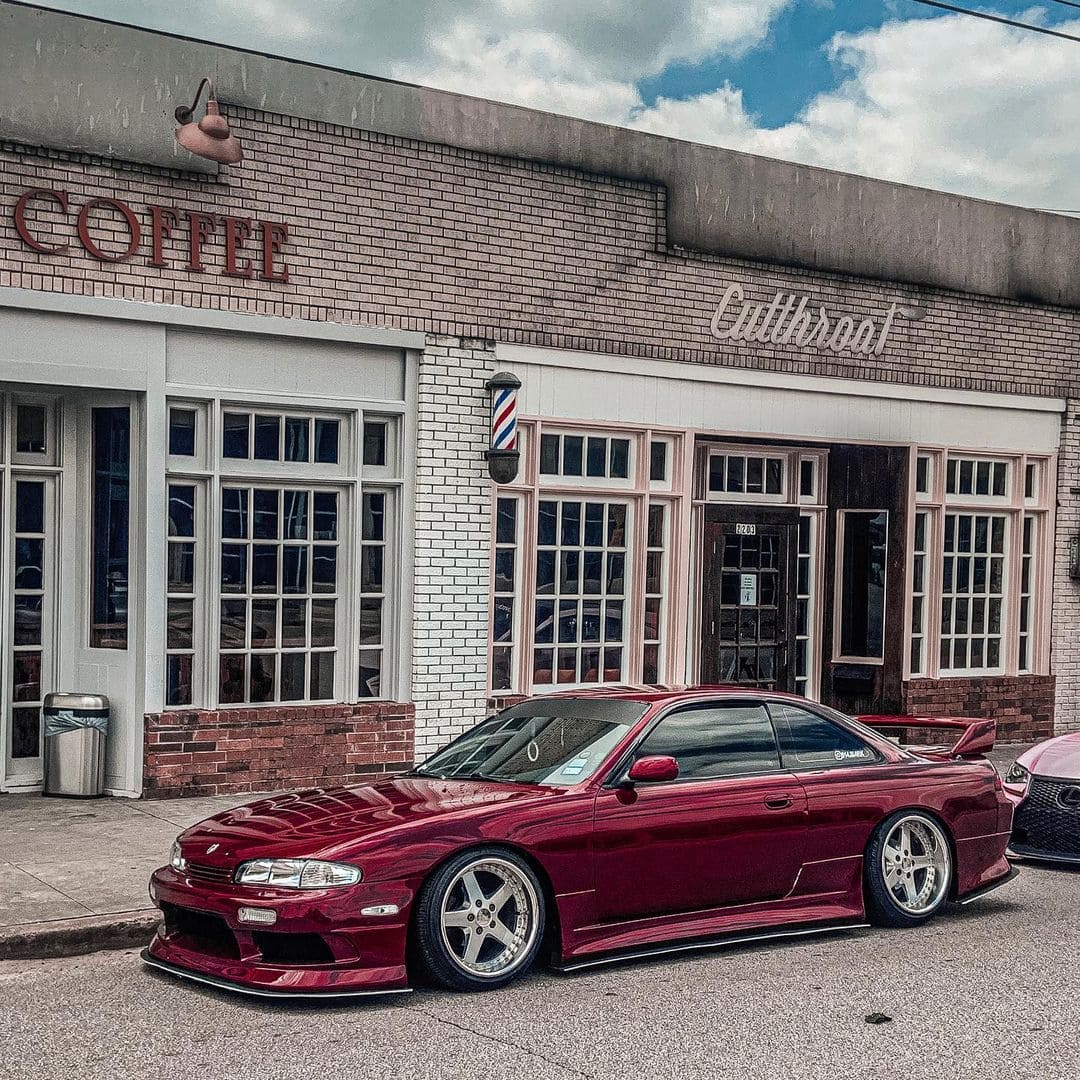 1995 Nissan 240SX With Rims