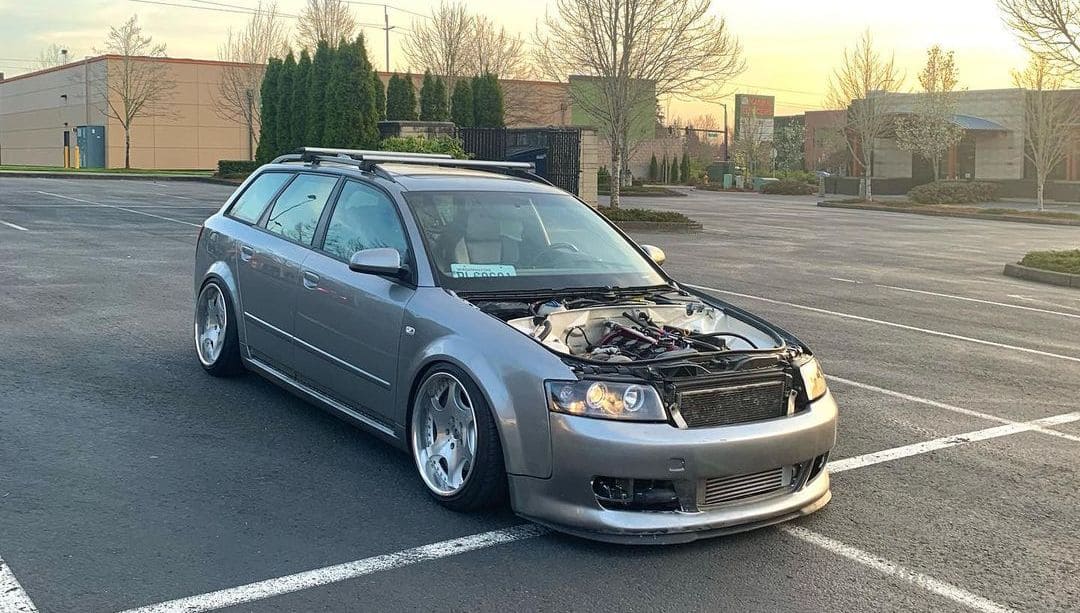 Audi A4 Wagon With Rims