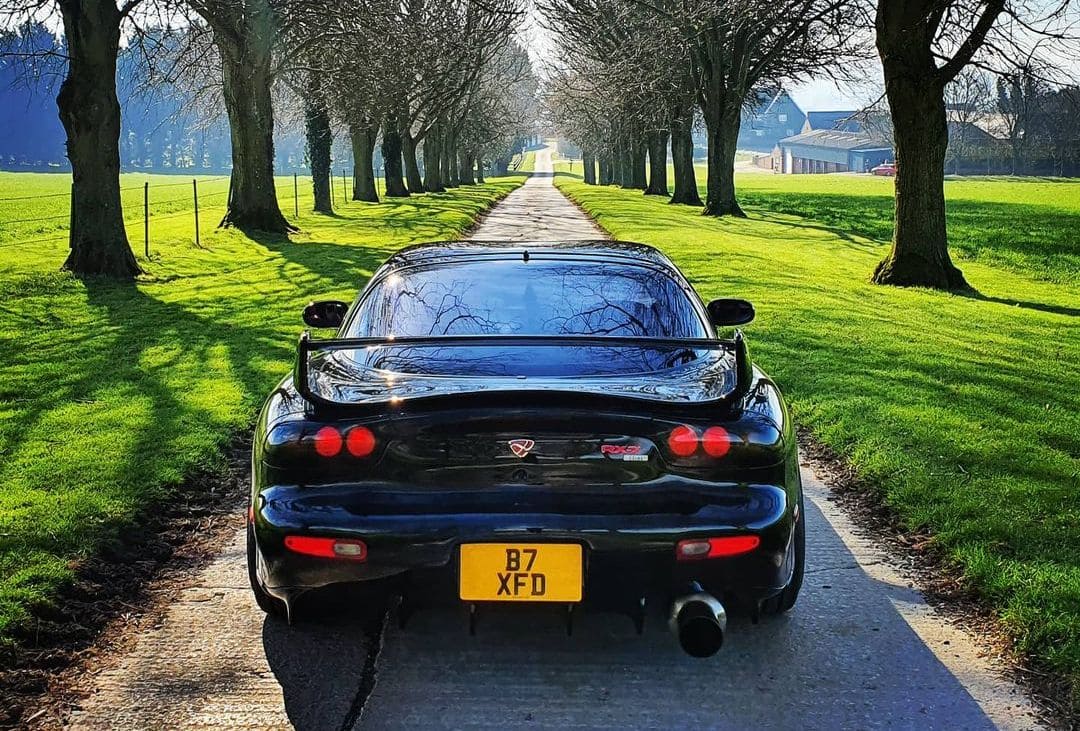 1992 Mazda RX7 FD3S Rear End