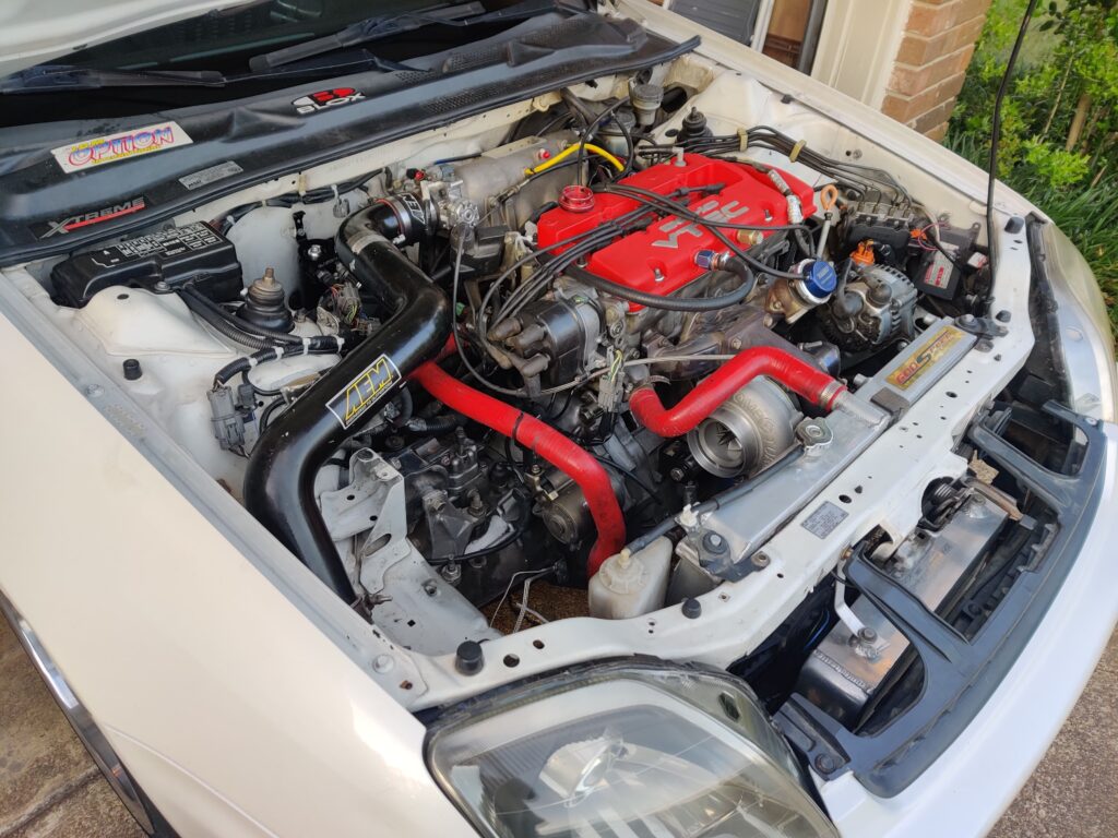 2001 Honda Prelude Engine Bay