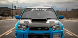 Riley Green’s 2005 Subaru STI Subaru STI Front End