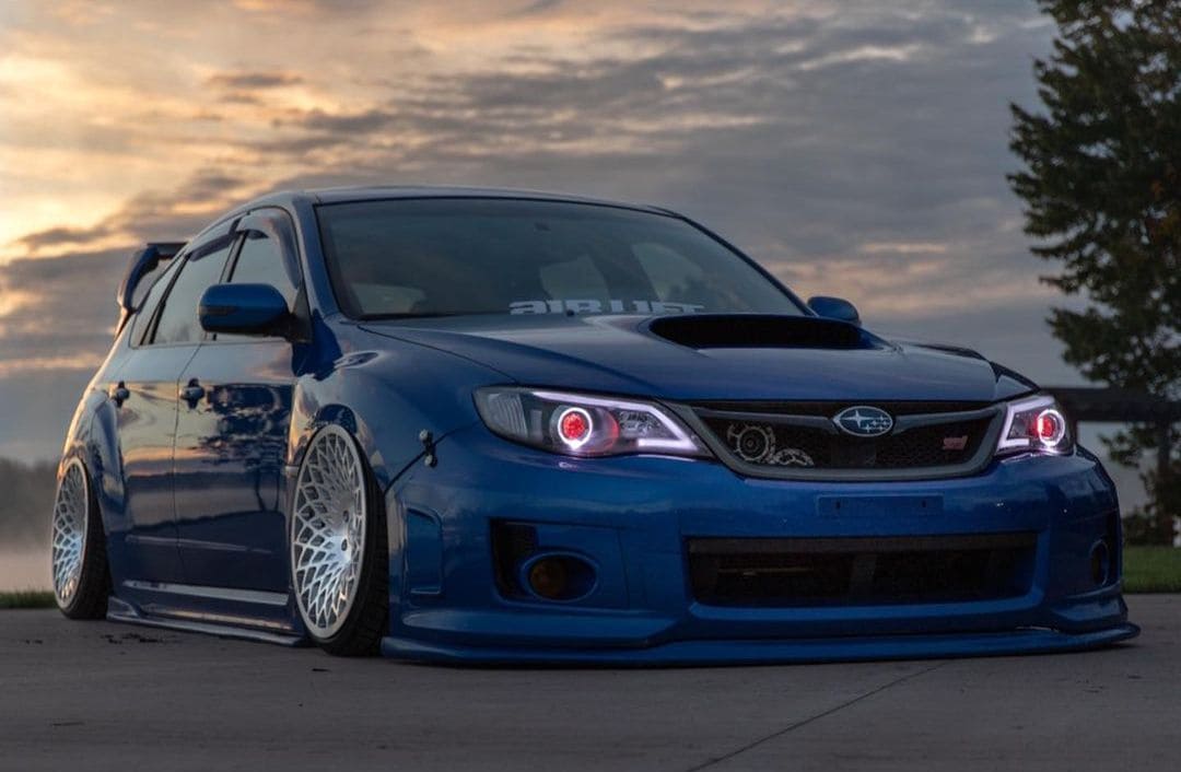 Modified Subaru STI Hatchback