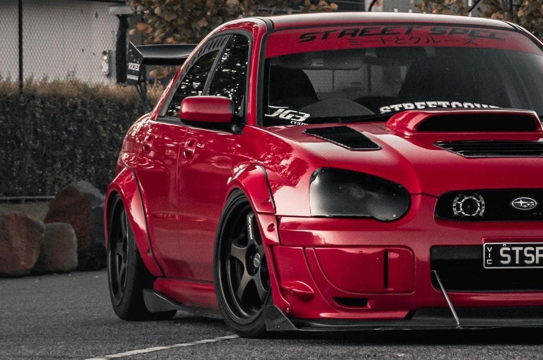 Modified Subaru WRX