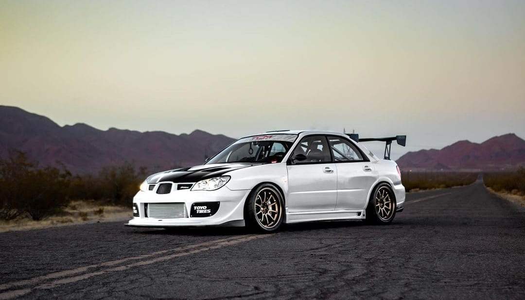 Subaru STI With Rims