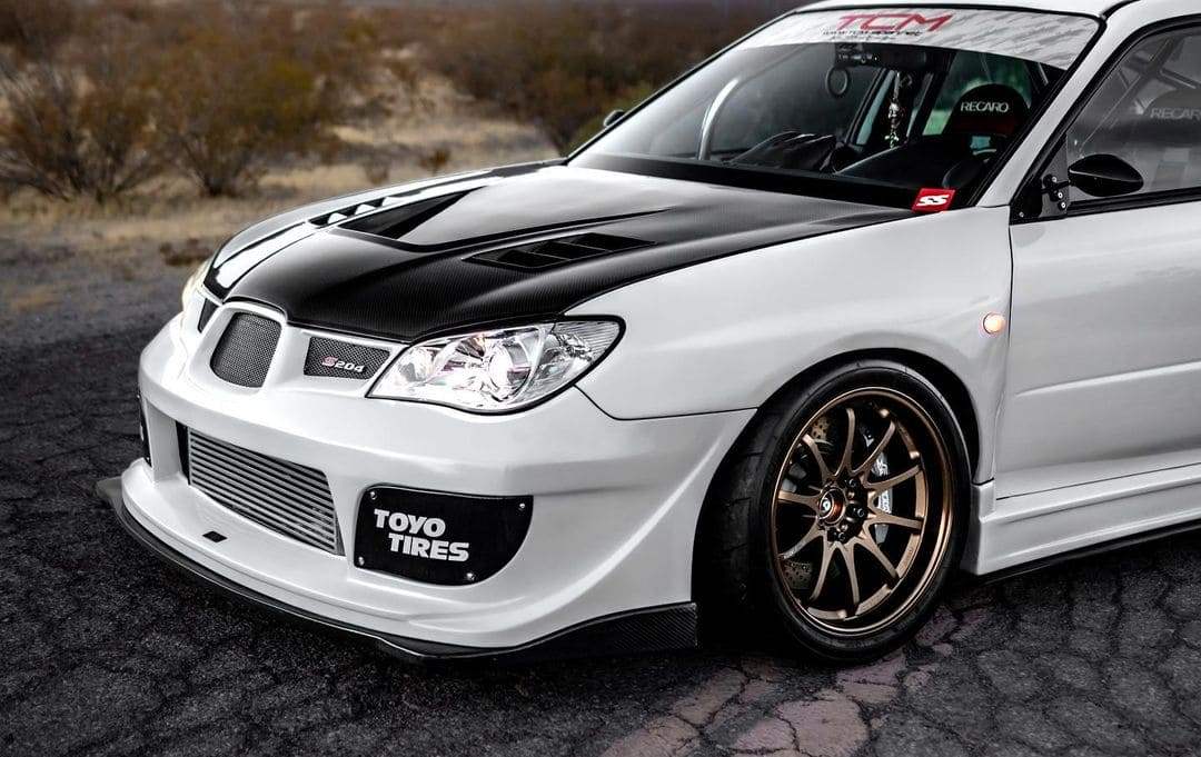 Subaru STI Hood Vents