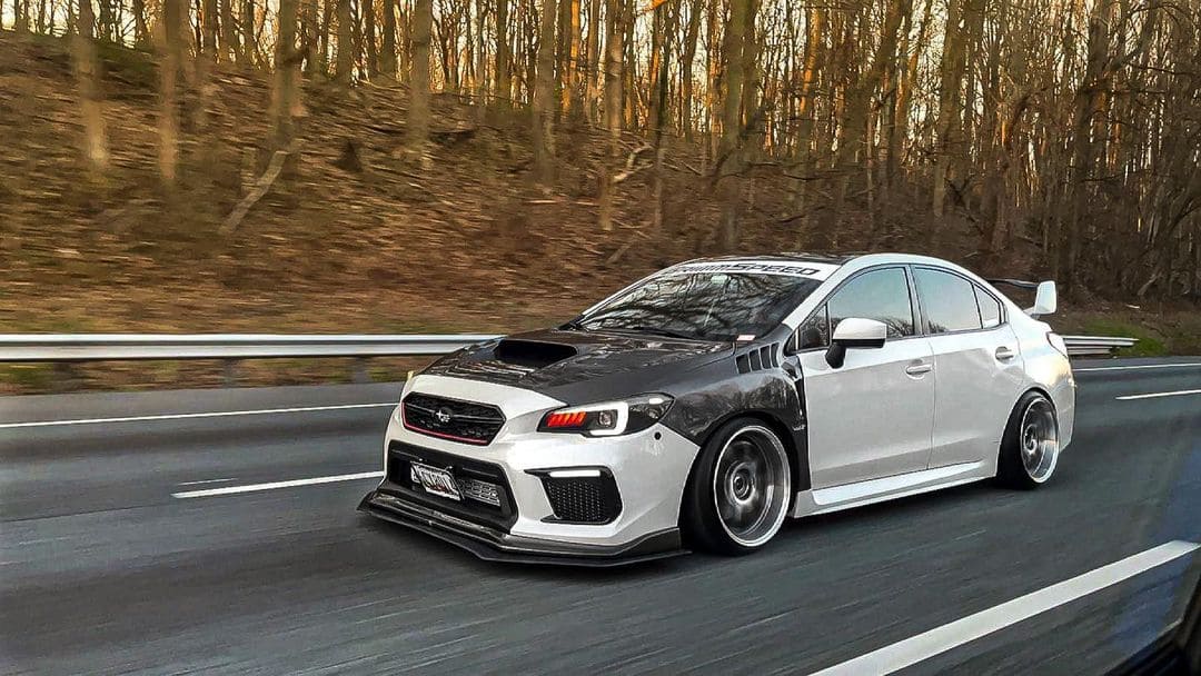 Modified Subaru WRX