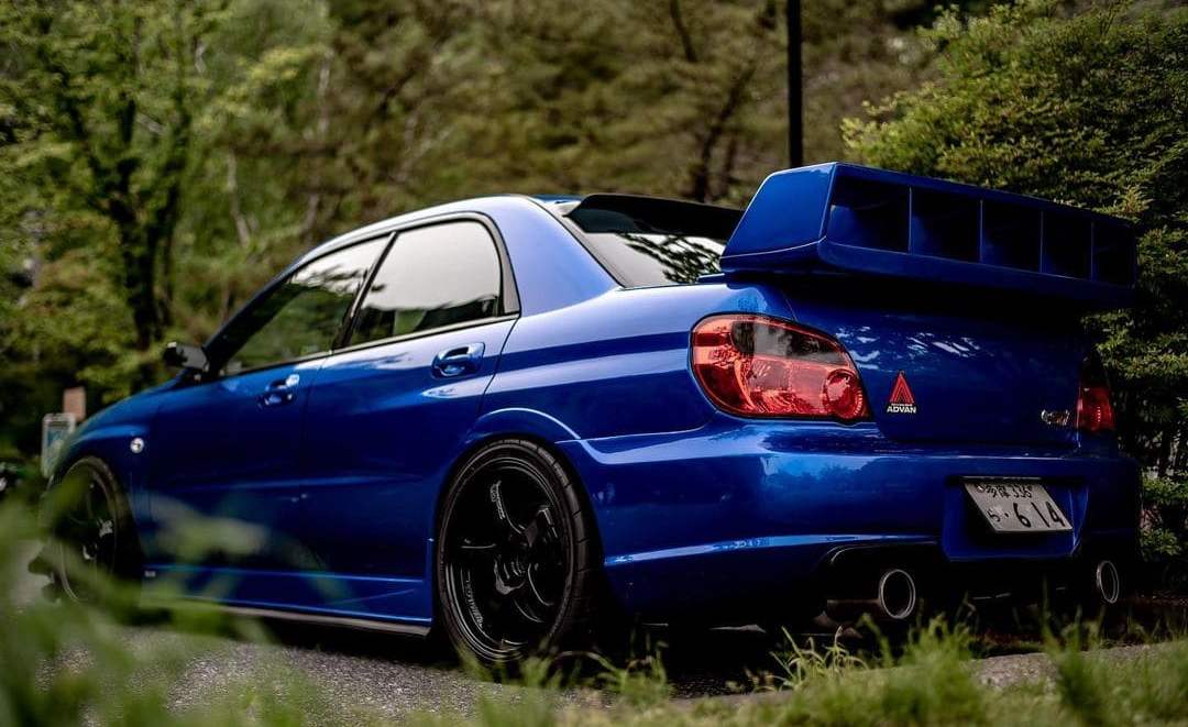 Modded Subaru STI