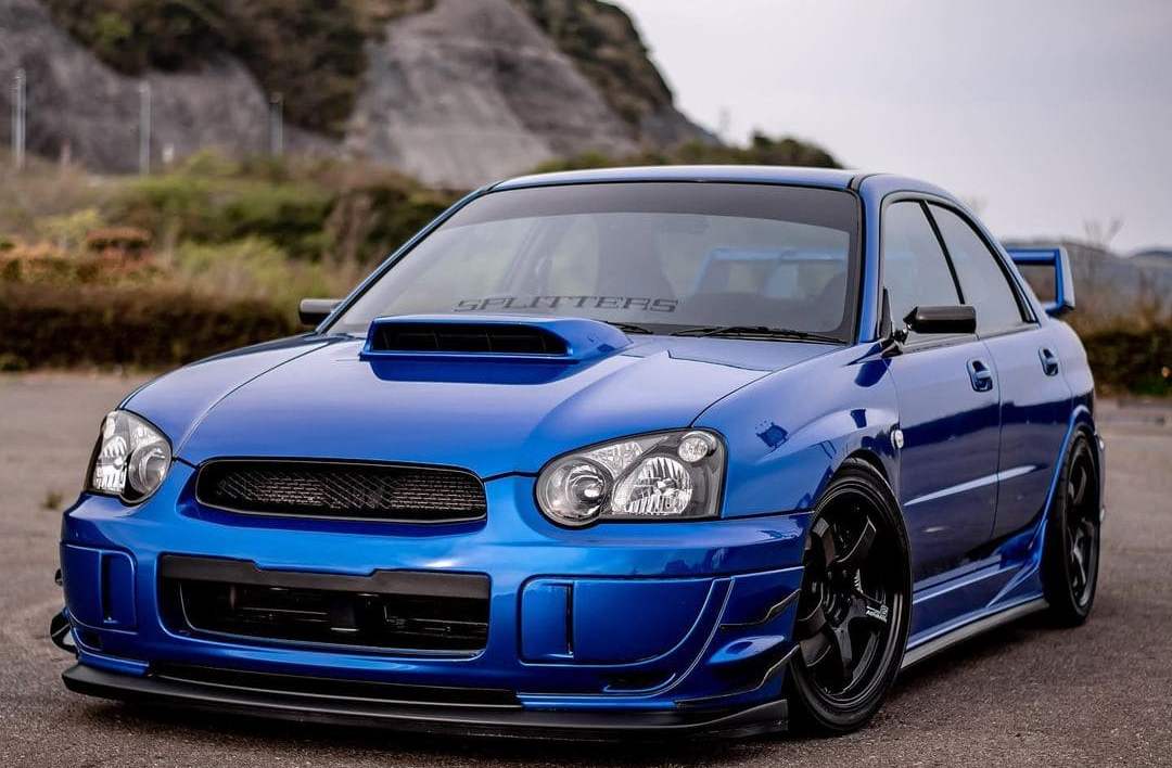 Subaru STI With Rims