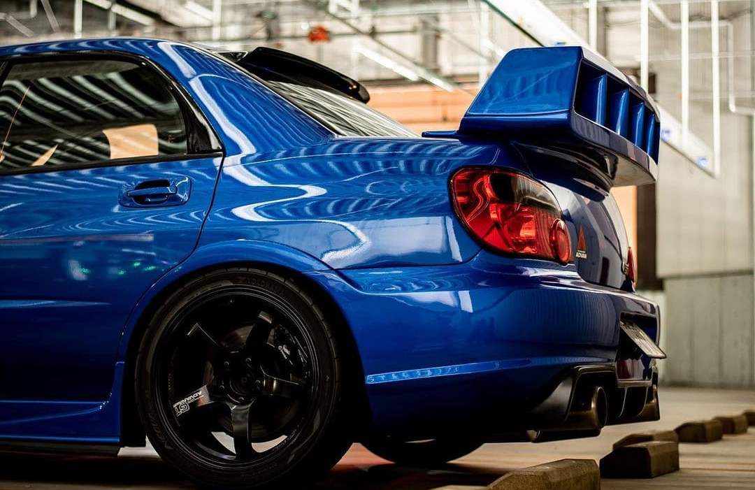 Subaru STI Rear End