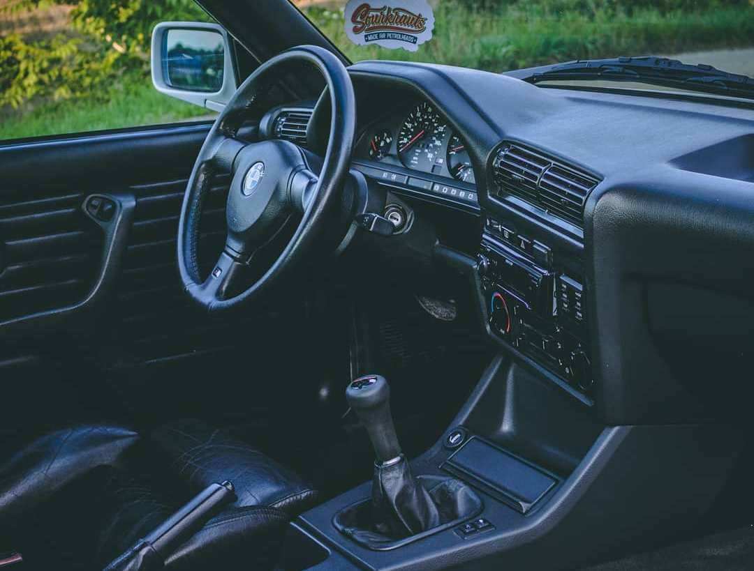 BMW E30 M3 Interior