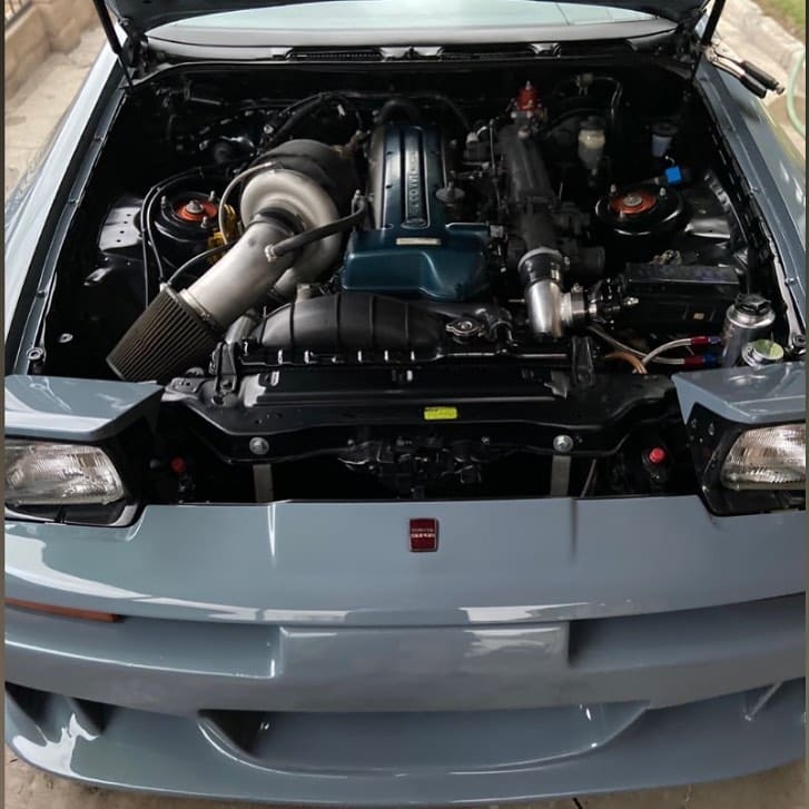 Toyota Supra MK3 Engine bay