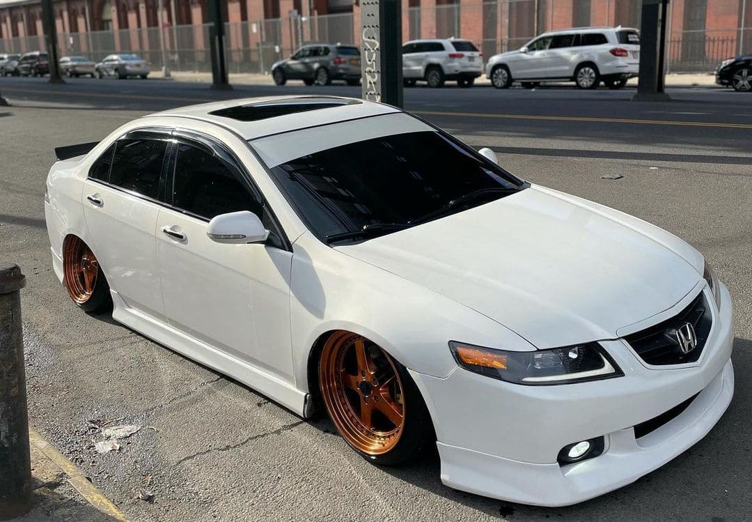 lowered Acura TSX CL9