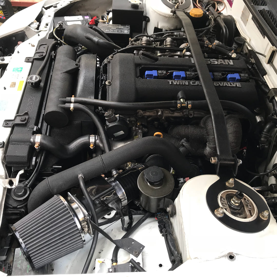 Nissan 180sx Engine bay