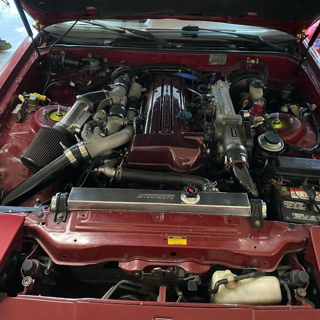 Toyota Supra Engine bay