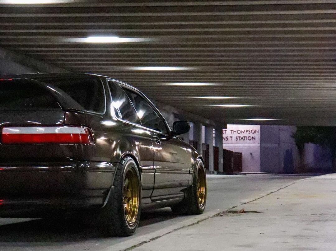 Lowered Acura Integra