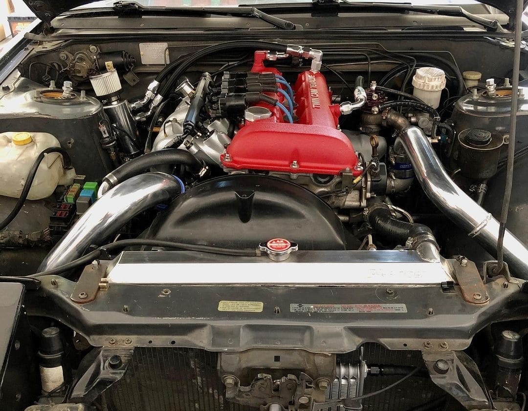 Nissan 240sx Engine bay