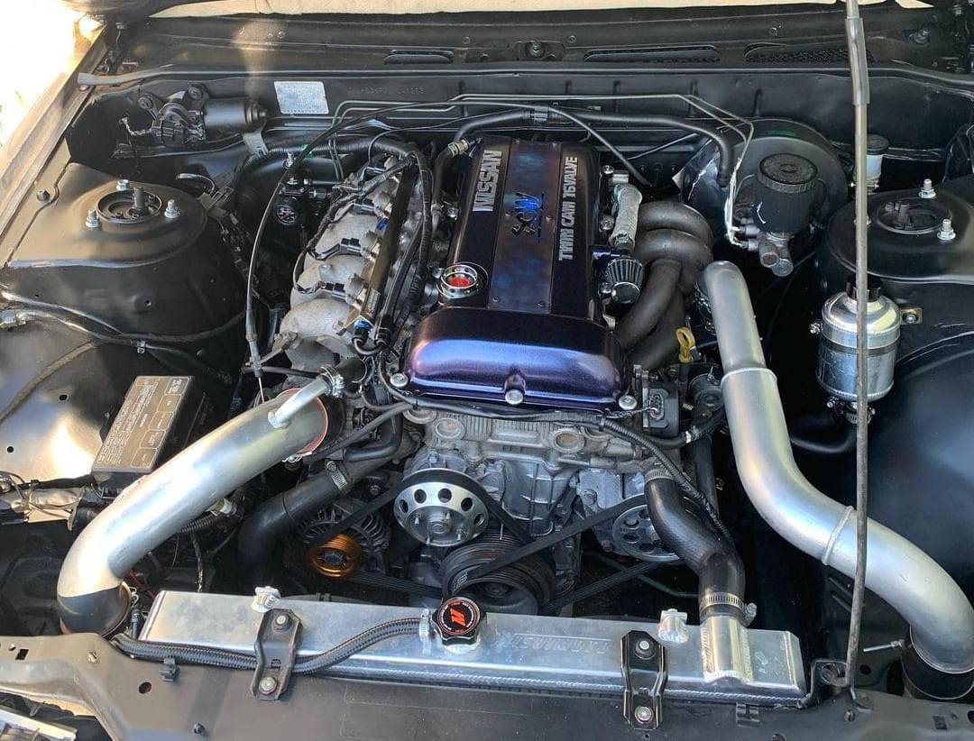 Nissan 240sx Engine bay