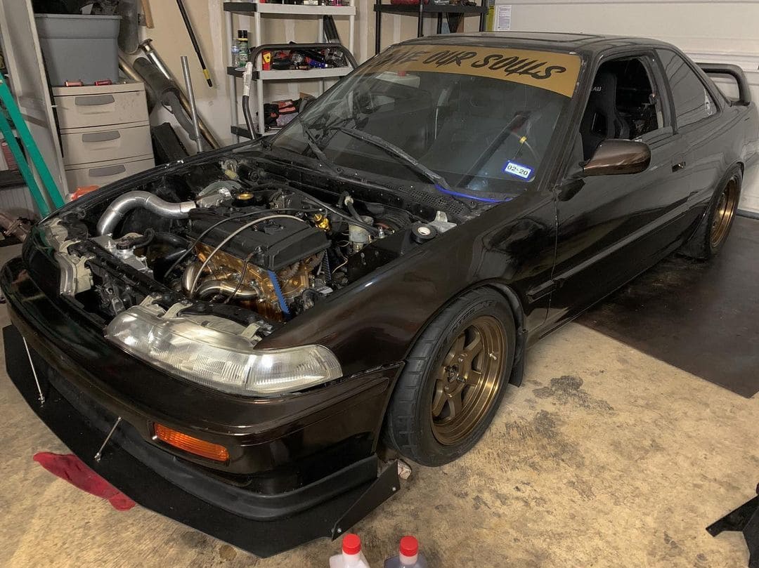 Acura Integra Engine bay