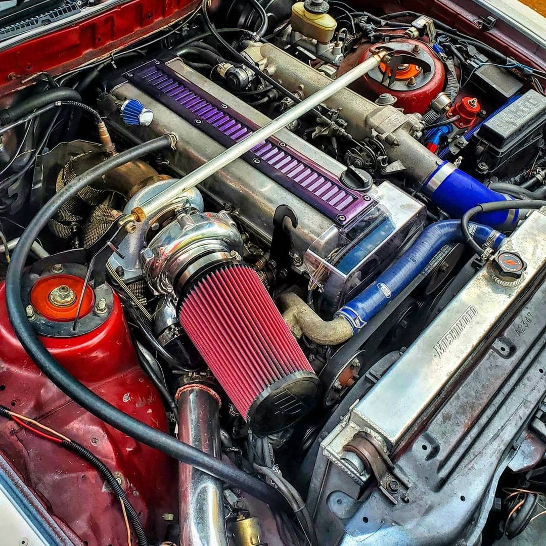 Toyota Supra Engine bay