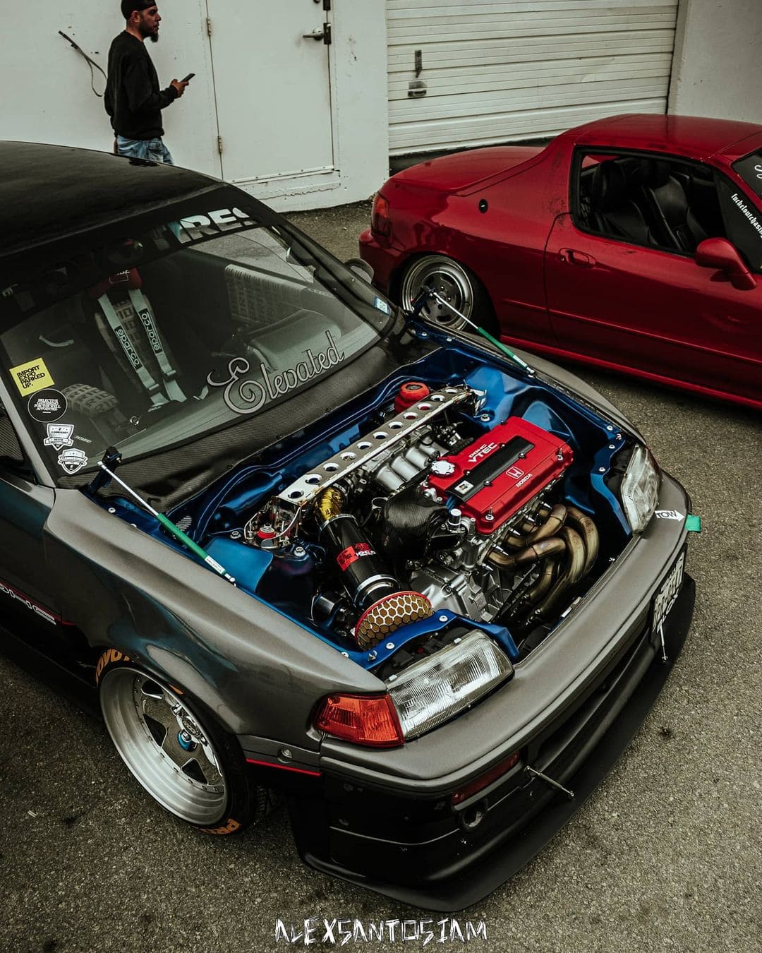 89 Honda Civic Hatch Engine bay