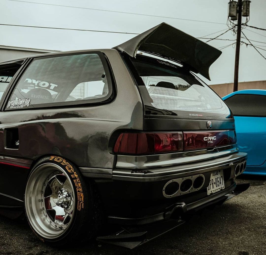 89 Honda Civic Hatch Wing