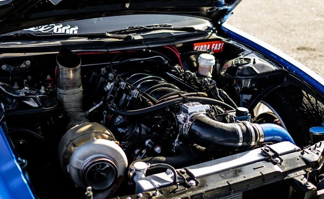 Nissan 240sx Engine bay