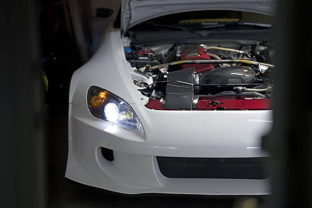 2007 Honda S2000 Engine bay