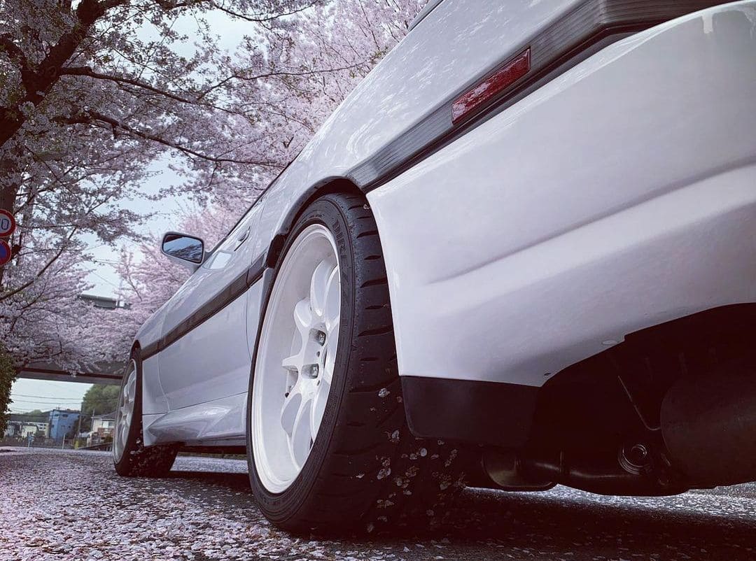 1988 Toyota Supra With Rims