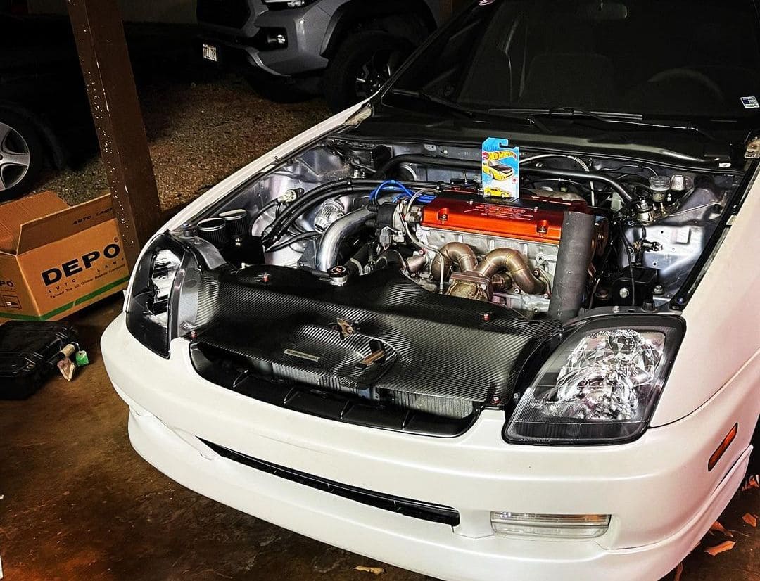 1999 Honda Prelude Engine Bay