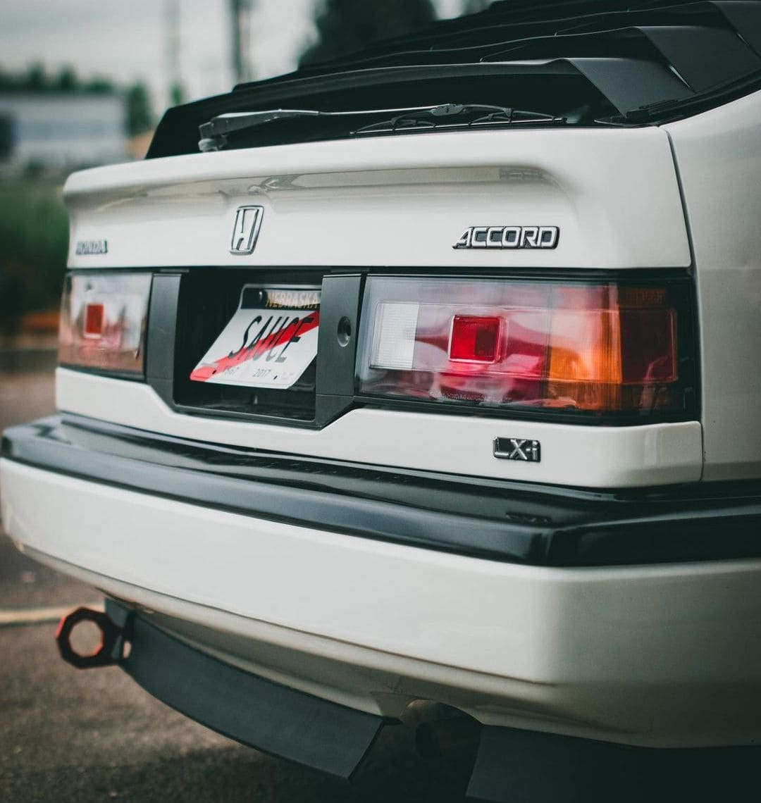 86 Honda Accord Rear End