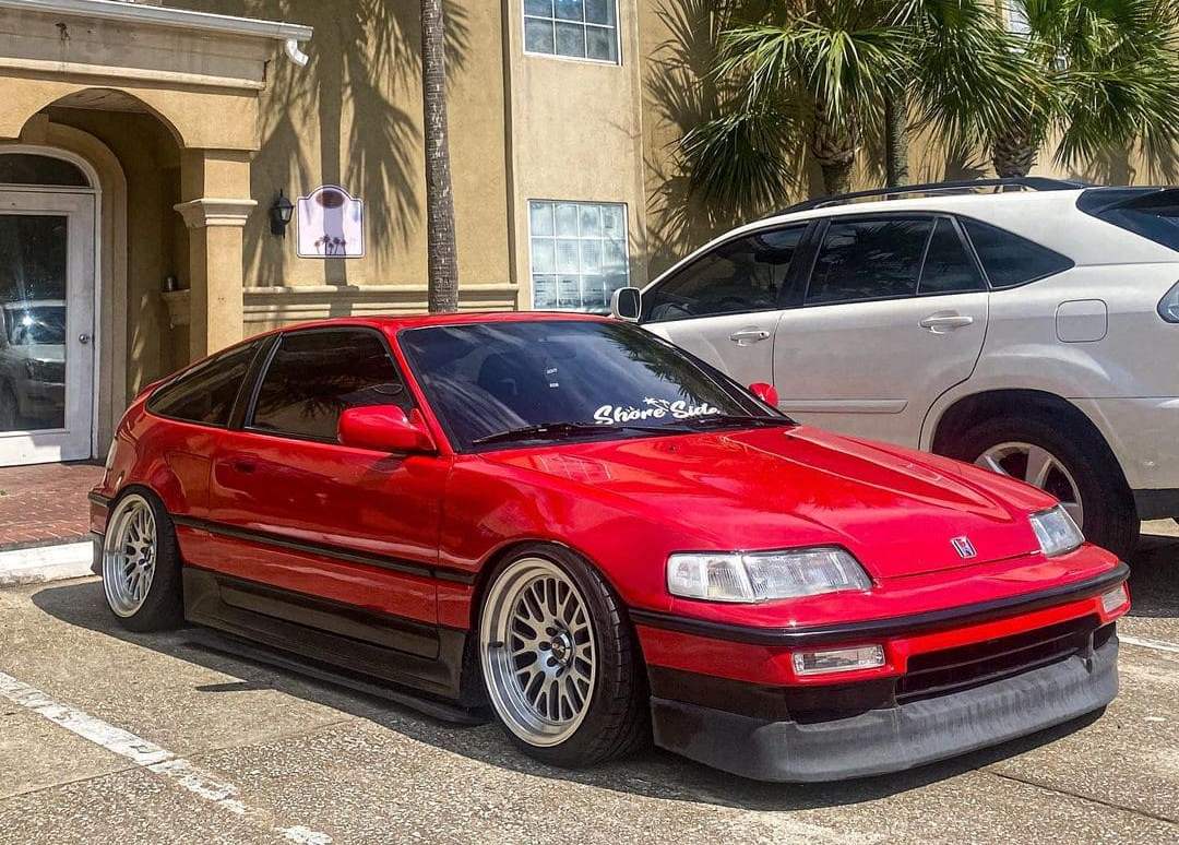 Honda CRX On Air suspension 