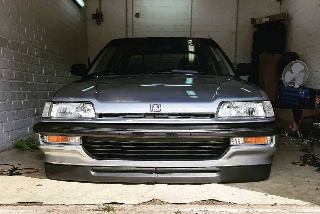 1990 Honda Civic Front End 