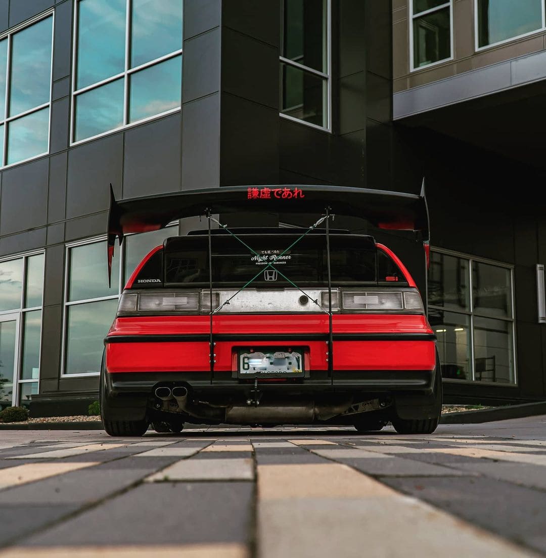 1990 Honda CRX SI Rear End