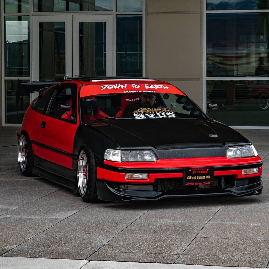 1990 Honda CRX SI Front End 