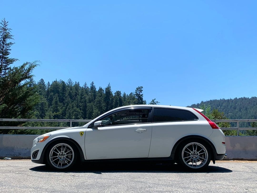 Tinted Volvo C30 