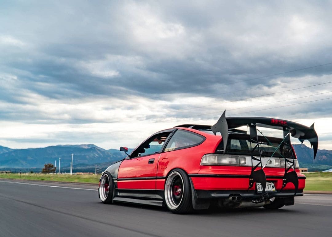 1990 Honda CRX SI Wing